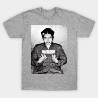 Rosa Parks Mug Shot T-Shirt